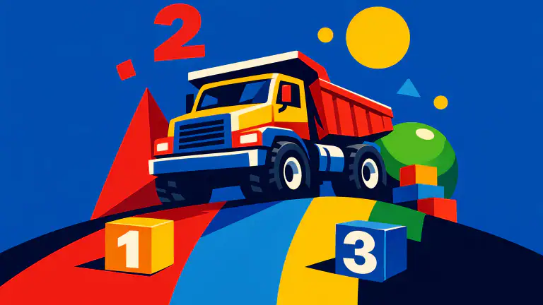 اكتشف الأسرار التعليمية في Monster Trucks Game for Kids 2 header