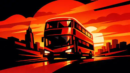Bus Simulator - Bus Spiele 3D: Realistisches Fahrvergnügen erleben header