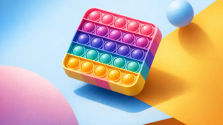 La Experiencia Sensorial de Fidget Toys Trading: Pop It 3D header