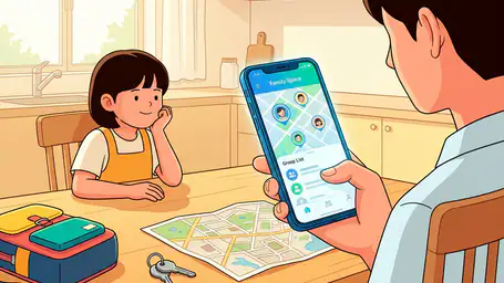 Family Space rassure mieux quand l’interface explique clairement ses actions header