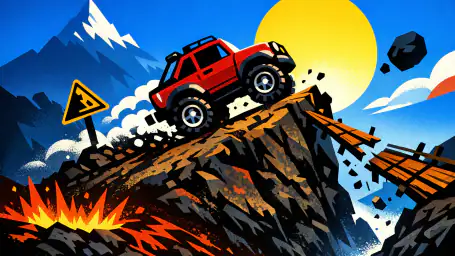 Hill Climb Racing: साधारण ग्राफिक्स में छुपा रोमांच header