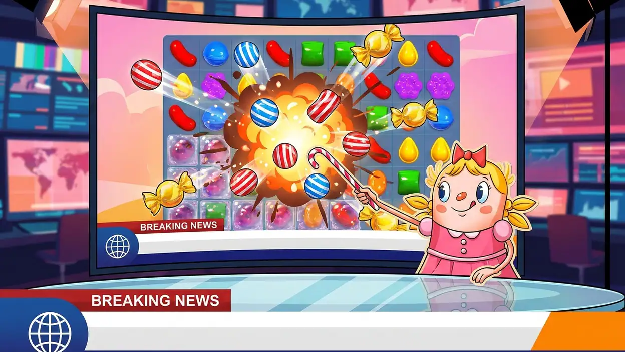 Candy Crush Saga sotto pressione: cosa succede quando la partita si interrompe header