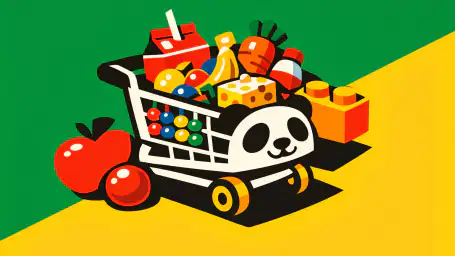 Il Supermercato di Baby Panda: Apprendimento e Divertimento per Bambini header