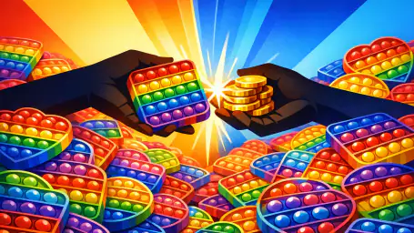 Fidget Toys Trading: 팝잇 거래 게임의 중독적인 매력 header