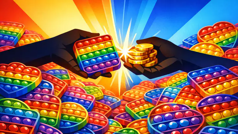 Fidget Toys Trading: 팝잇 거래 게임의 중독적인 매력 header
