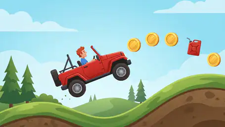 언덕 하나가 귀가를 늦춘다: Hill Climb Racing의 멈추기 힘든 리듬 header