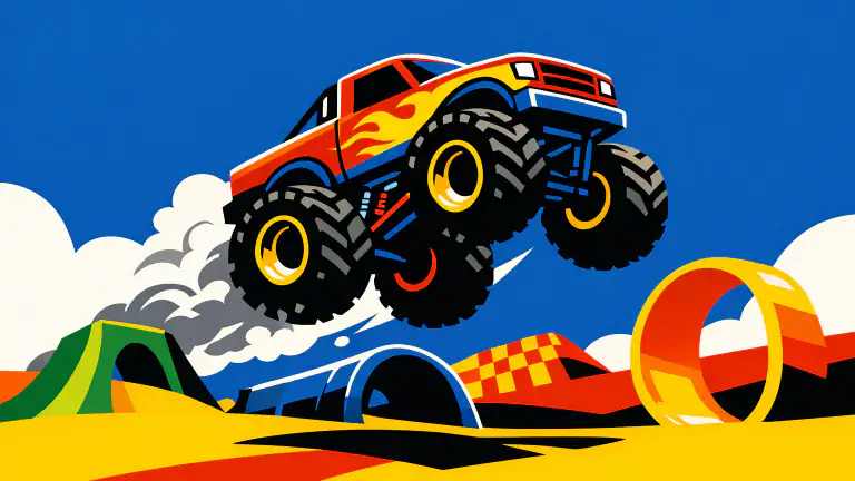 Hoe de Springplank in Monster Trucks voor Kinderen 2 Leren Verandert header