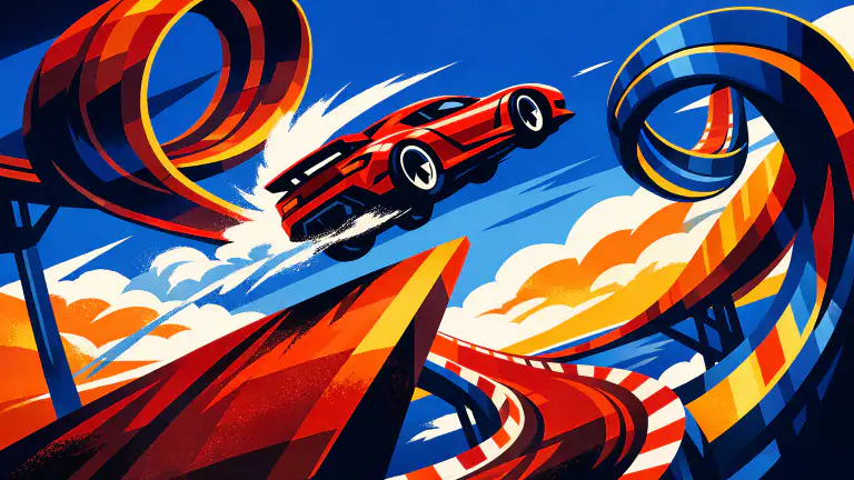 Ramp Car Games: GT Car Stunts - Adrenalina e Estratégia em Alta Velocidade header